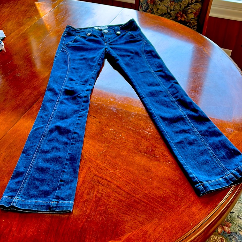 Armani exchange jeans, size petite, zero, number 91714,